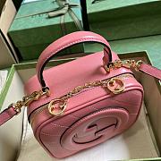 Gucci Blondie Top Handle Bag Pink 17x15x9cm - 4