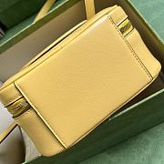 Gucci Blondie Top Handle Bag Yellow 17x15x9cm - 4