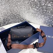 Dior Lingot 22 Cactus Jack Bag Black 22 x 10.5 x 12.5 cm - 1