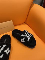 Louis Vuitton LV Paseo Flat Comfort Mule Slides Black - 2