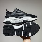 Dior B22 Sneaker Black Technical Mesh and Calfskin - 4