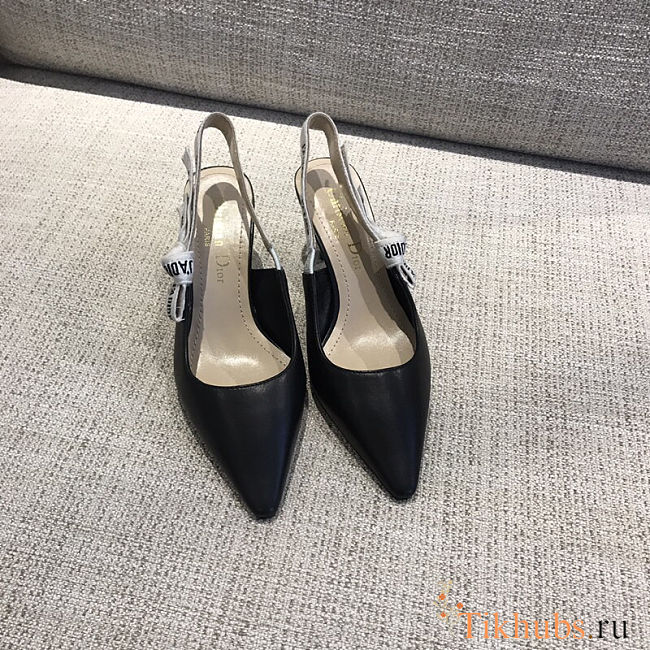 Dior J'adior Slingback Pump Black 6.5cm - 1