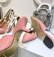 Dior J'adior Slingback Pump Pink Patent  - 4