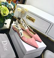 Dior J'adior Slingback Pump Pink Patent  - 5