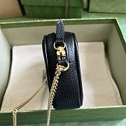 Gucci GG Marmont Mini Shoulder Bag Black 18.5x11x4cm - 6