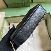 Gucci GG Marmont Mini Shoulder Bag Black 18.5x11x4cm - 5