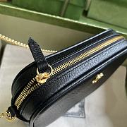 Gucci GG Marmont Mini Shoulder Bag Black 18.5x11x4cm - 4