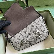 Gucci Horsebit 1955 Small Shoulder Bag Beige 26.5cm - 2