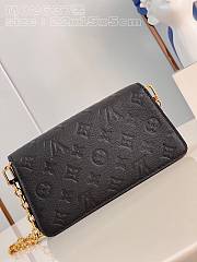 Louis Vuitton LV Wallet On Chain Metis Black 19 x 11 x 5.5 cm - 4