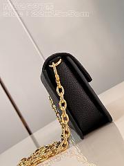 Louis Vuitton LV Wallet On Chain Metis Black 19 x 11 x 5.5 cm - 2