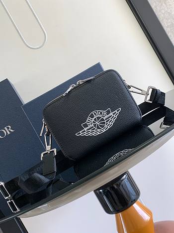 Dior Air Jordan Bag Black 17x12.5x5cm