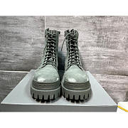 Balenciaga Combat Boots Green - 2