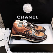 Chanel CC Sneakers Brown - 1