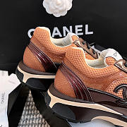 Chanel CC Sneakers Brown - 5