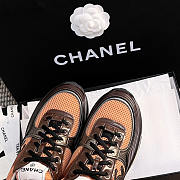 Chanel CC Sneakers Brown - 4