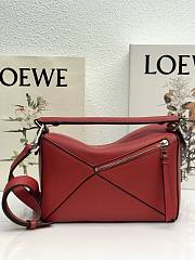Loewe Small Puzzle Bag Red 24x16.5x10.5cm - 2