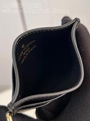 Louis Vuitton LV Card Holder H27 Black 10.2 x 7.3 x 0.3cm - 4