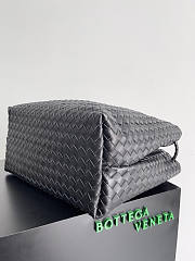 Bottega Veneta Large Andiamo Bag Black 42x35x18cm - 5