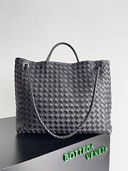 Bottega Veneta Large Andiamo Bag Black 42x35x18cm - 2