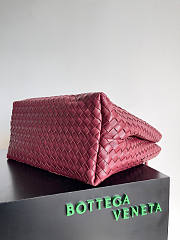 Bottega Veneta Large Andiamo Bag Red 42x35x18cm - 2