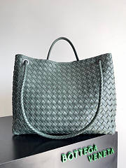 Bottega Veneta Large Andiamo Bag Green 42x35x18cm - 3