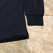 Burberry Polo Shirt Long Sleeve Black  - 2