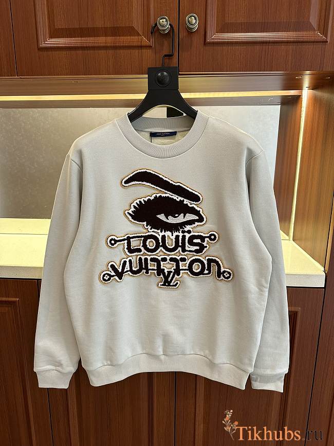 Louis Vuitton LV White Sweater - 1