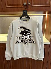Louis Vuitton LV White Sweater - 1