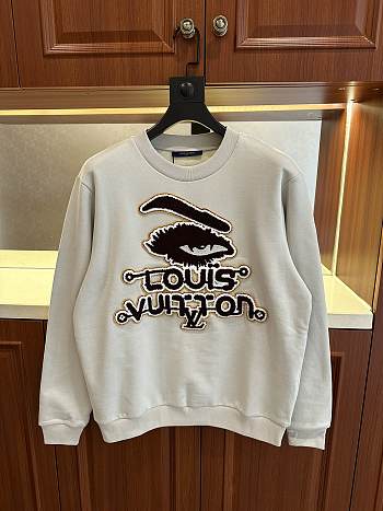 Louis Vuitton LV White Sweater