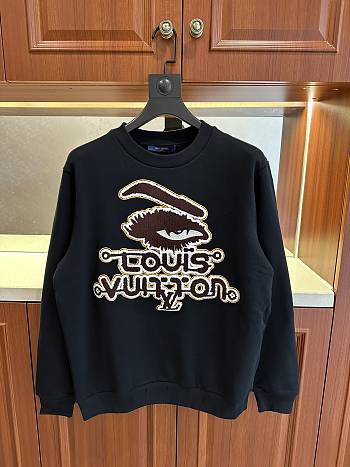 Louis Vuitton LV Black Sweater