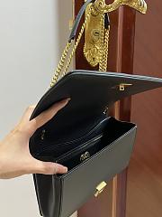 Dolce & Gabbana Quilted Devotion Black Bag 26x18x7.5cm - 6