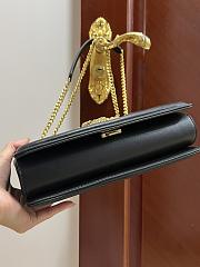 Dolce & Gabbana Quilted Devotion Black Bag 26x18x7.5cm - 3