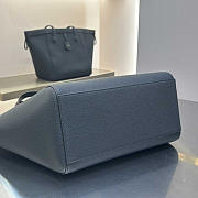 Fendi Origami Medium Black Leather Bag 27x27x16.5cm - 2
