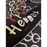 Hermes Silk Scarf Black 140x140cm - 5