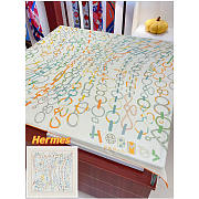 Hermes Silk Scarf Yellow 140x140cm - 2