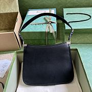 Gucci Horsebit Slim Small Shoulder Bag Black 23x18.5x3cm - 4