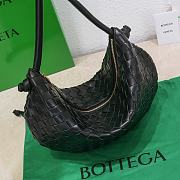 Bottega Veneta Medium Turn Pouch Black 40x24x1cm - 6