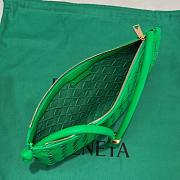 Bottega Veneta Small Turn Pouch Green 29x3x19cm - 6