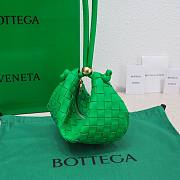 Bottega Veneta Small Turn Pouch Green 29x3x19cm - 3