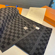 Louis Vuitton LV Néo Petit Damier Scarf Nathracite 180x35cm - 3