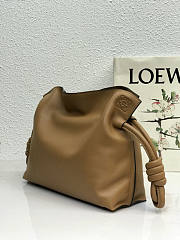 Loewe Flamenco Clutch Beige Bag 30x24.5x10.5cm - 4