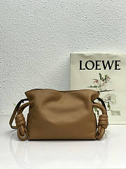 Loewe Mini Flamenco Clutch Bag Beige 23.9x18x9cm - 2