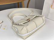 Chloe Penelope Medium Soft Shoulder Bag White 35x24x13cm - 5