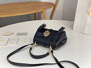 Chloe Penelope Small Soft Shoulder Bag Black 22x14x9cm - 3