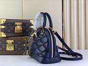 Louis Vuitton LV Alma Navy Blue BB 23.5 x 17.5 x 11.5 cm - 5