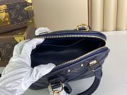 Louis Vuitton LV Alma Navy Blue BB 23.5 x 17.5 x 11.5 cm - 4