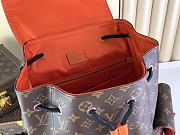 Louis Vuitton LV Backpack Christopher MM Monogram Orange 38 x 44 x 21 cm - 3