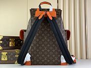 Louis Vuitton LV Backpack Christopher MM Monogram Orange 38 x 44 x 21 cm - 5