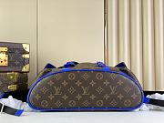 Louis Vuitton LV Backpack Christopher MM Monogram Blue 38 x 44 x 21 cm - 2