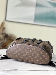 Louis Vuitton LV Backpack Christopher MM Monogram Black 38 x 44 x 21 cm - 3